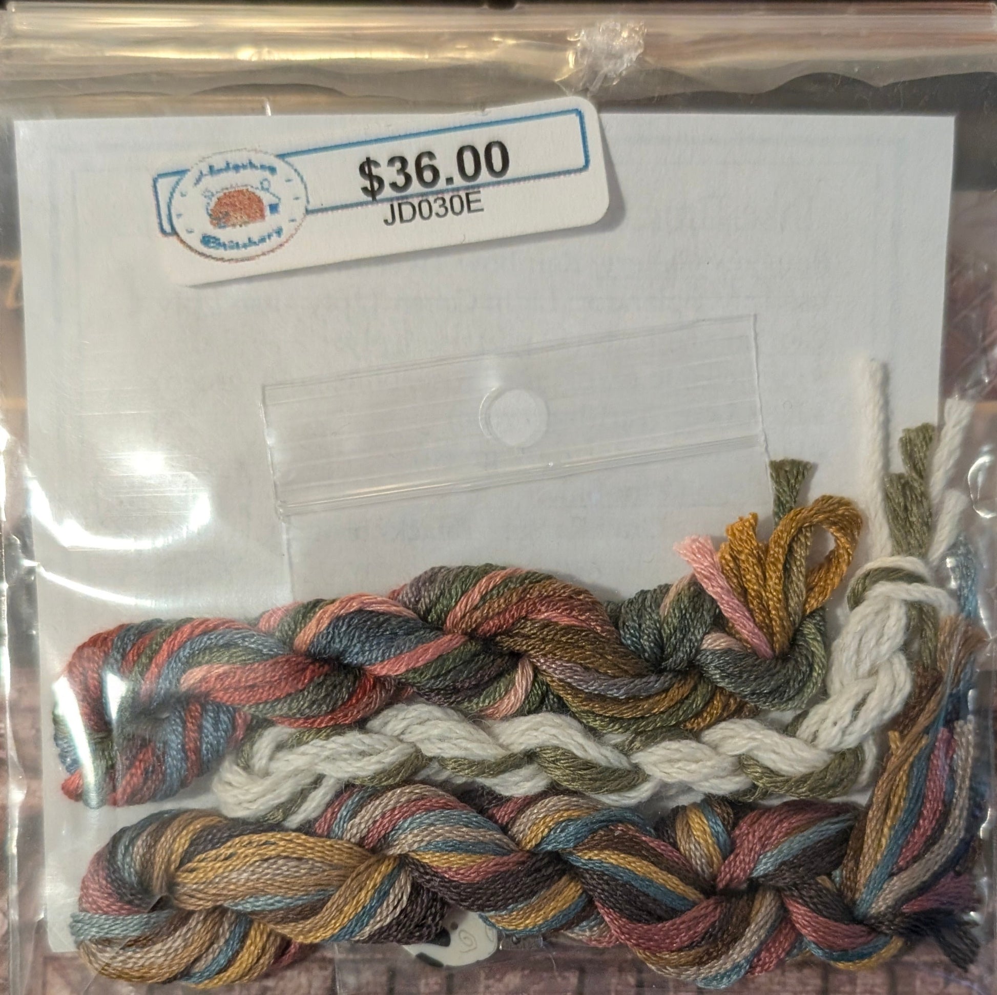 Packet of cotton embroidery floss