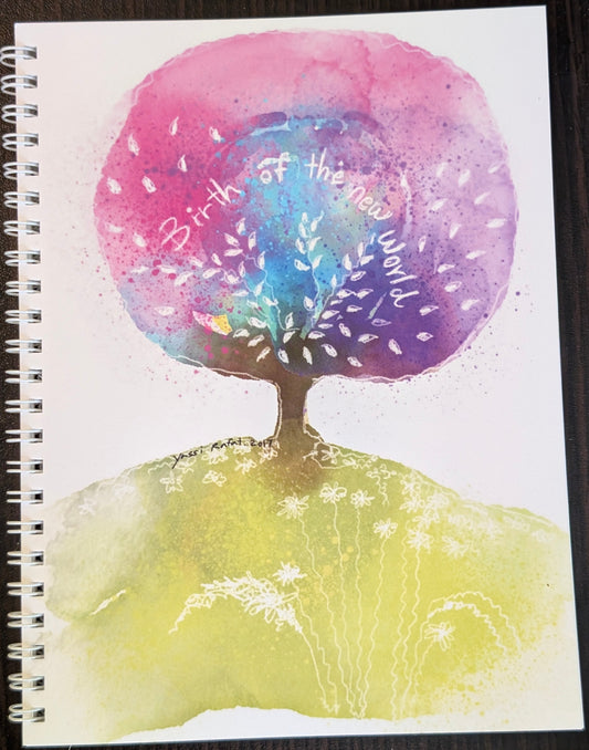 Blank Notebook - "Birth of the New World" Cover