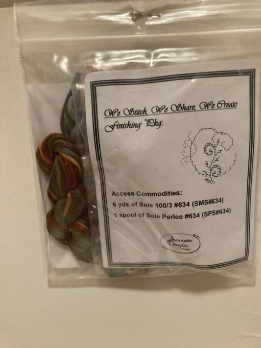 Jeannette Douglas We Stitch, We Share, We Create Embellishment Pack