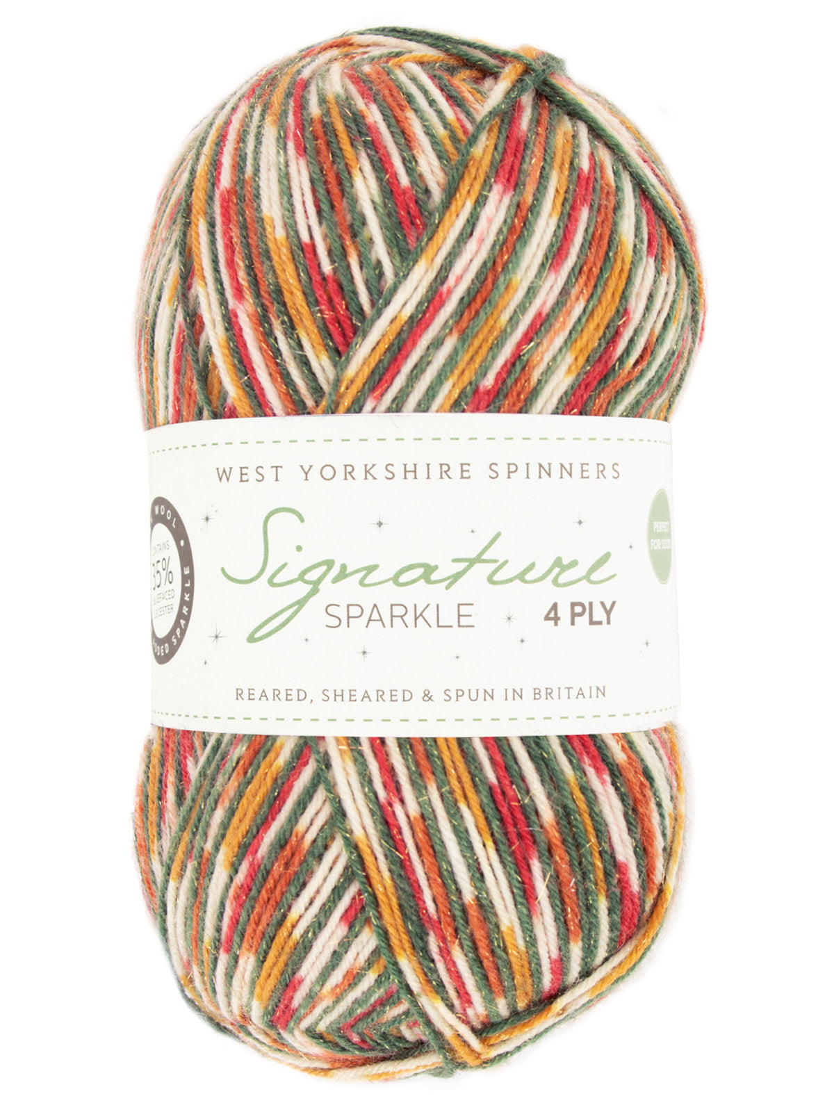 West Yorkshire Spinners Signature Sparkle 4Ply - Collection Noël