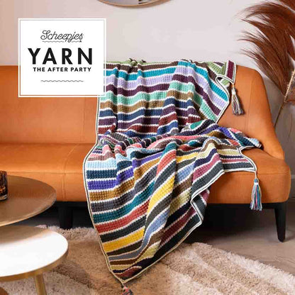 YARN The After Party No. 202 - Couverture à rayures délicieuses