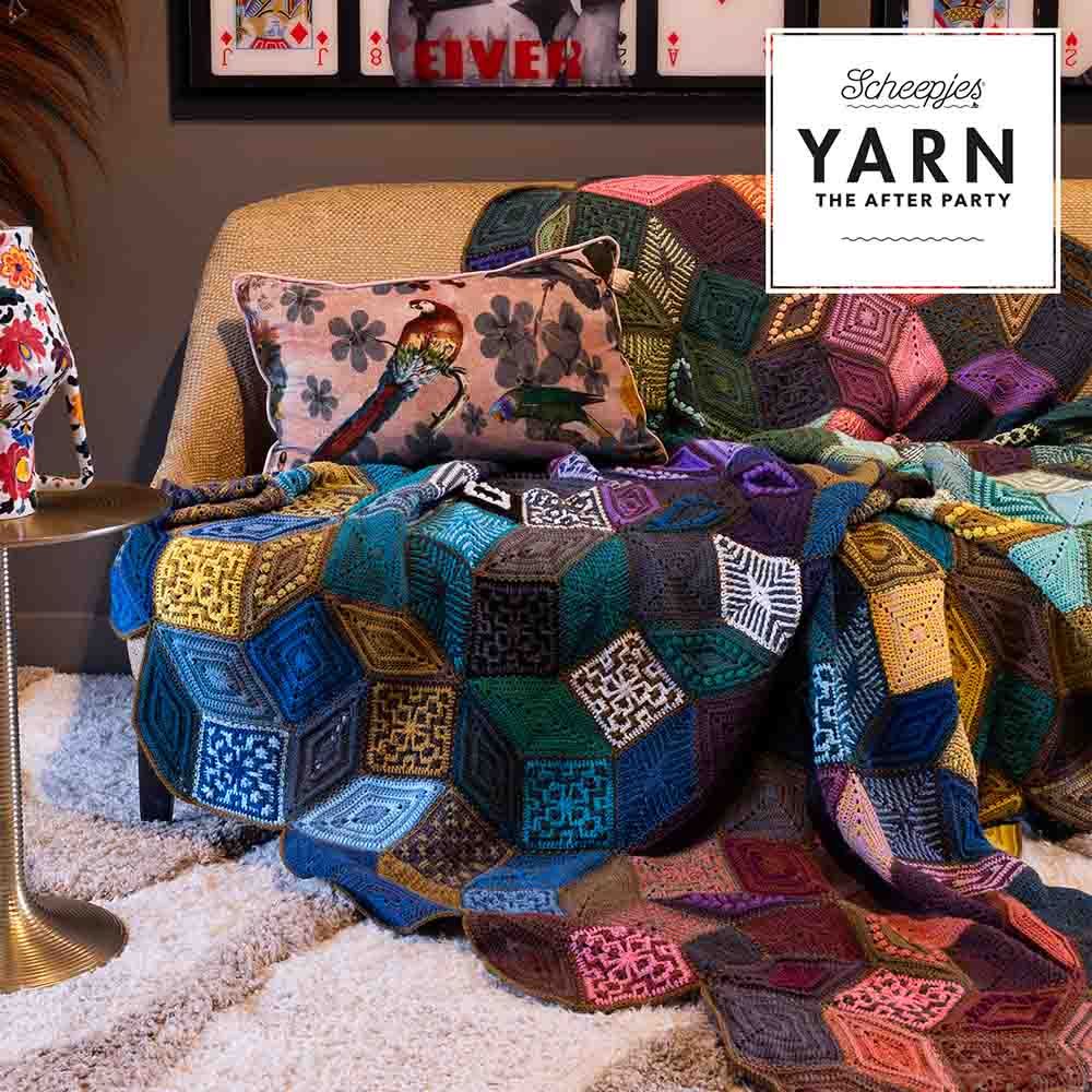 YARN The After Party No. 204 - Scrumptious Tiles Blanket