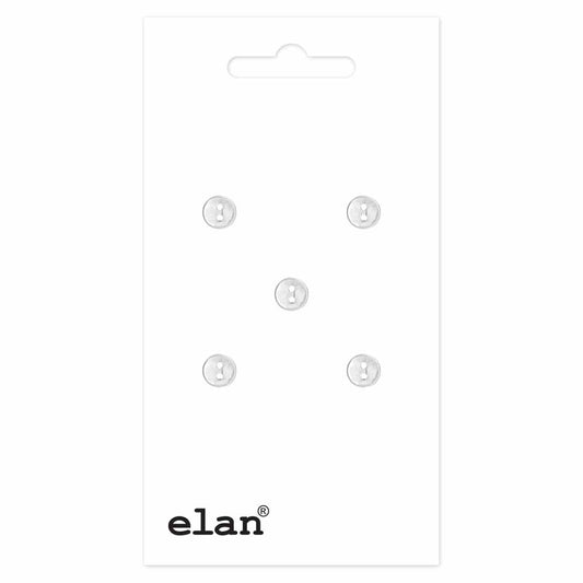 ELAN 2 Hole Button - 5mm (1⁄4″) - 5 count