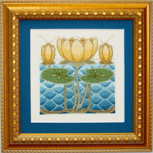 Golden Lotus - Art-Stitch