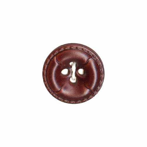 ELAN Round Brown 18mm 4-Hole Button - 3-pk