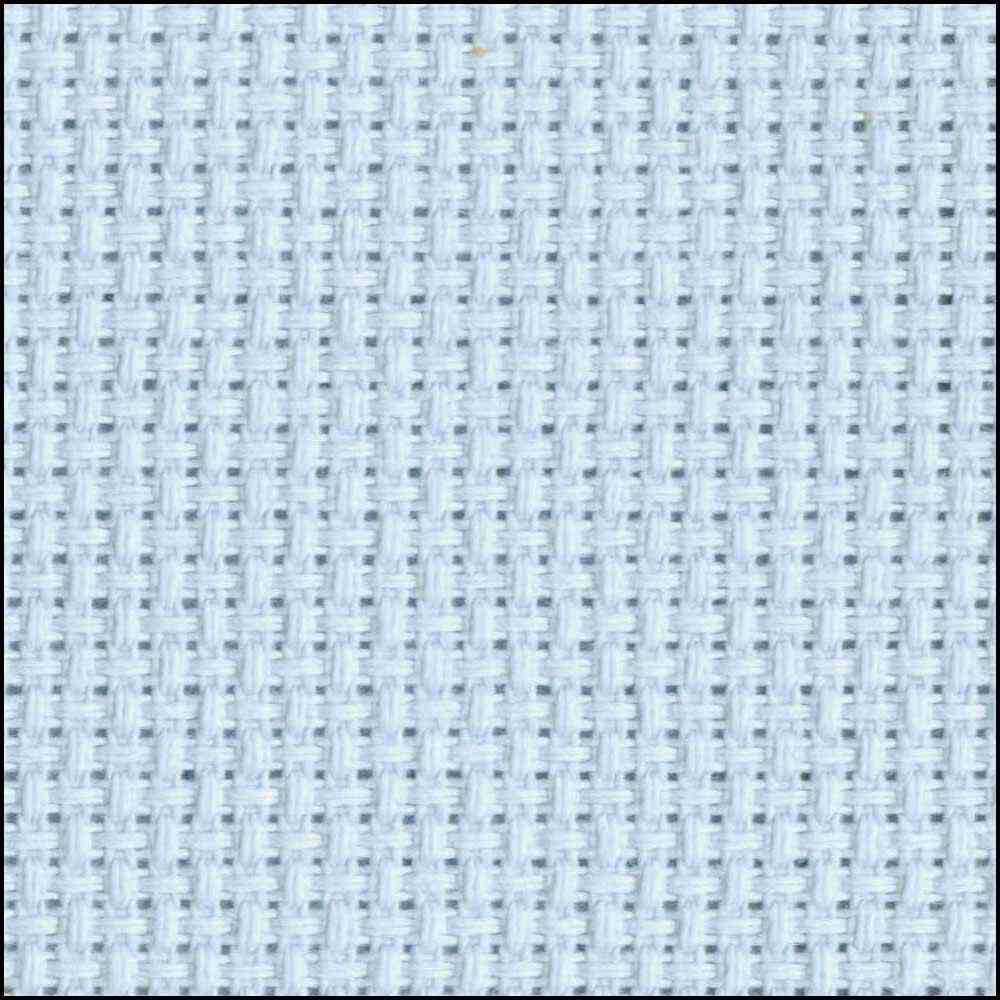 DMC Charles Craft Cotton Aida 14ct 15x18" - Light Blue