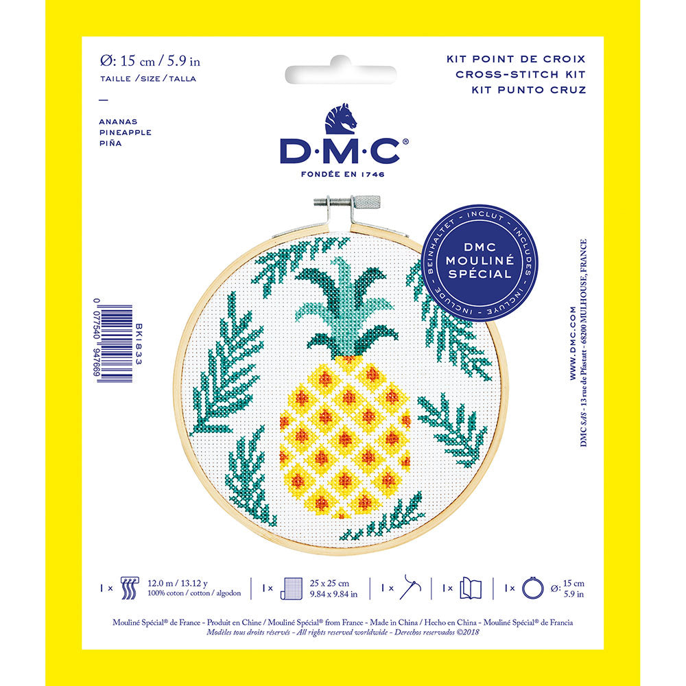 DMC Stitch Kit XS - Pineapple