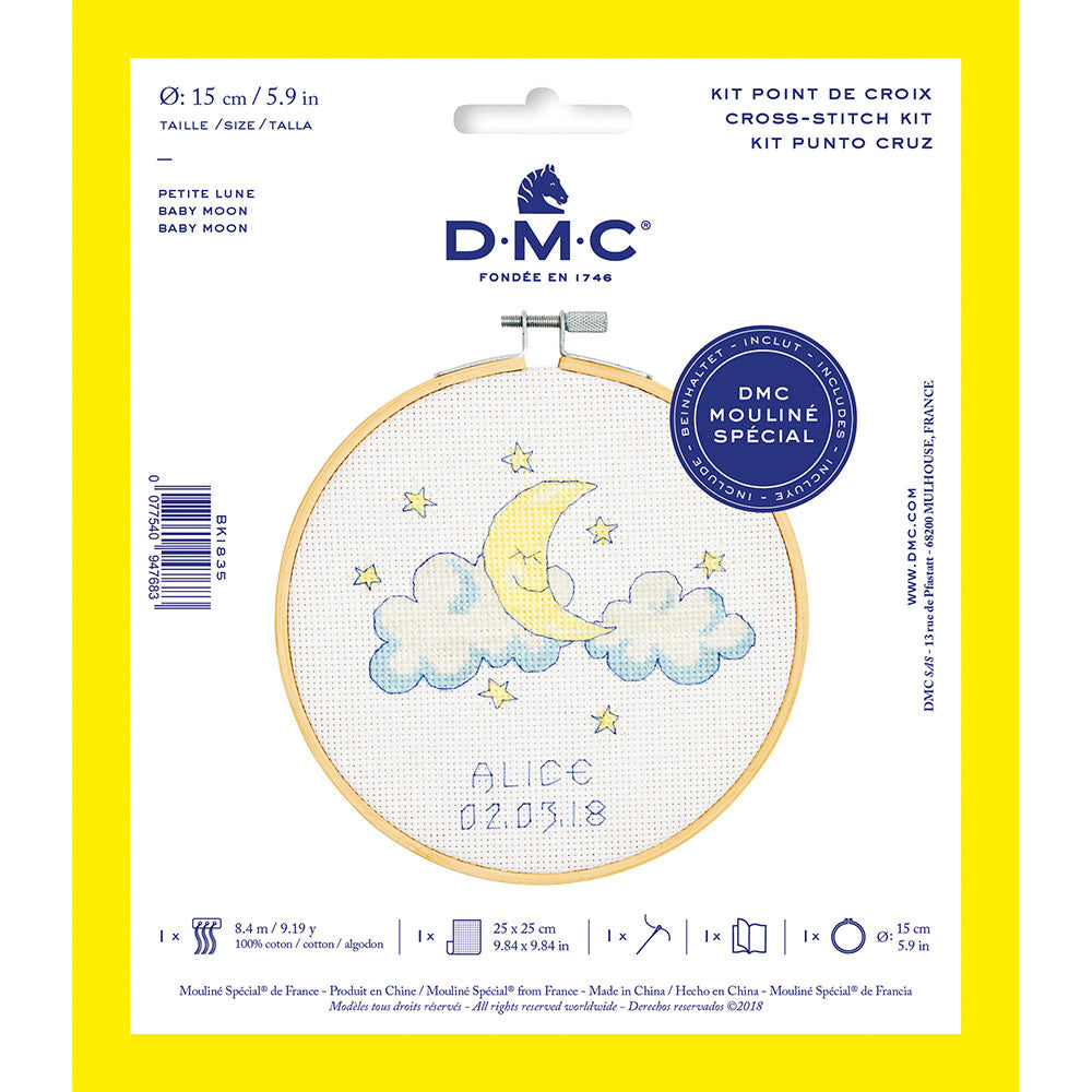 Kit de couture DMC XS - Baby Moon