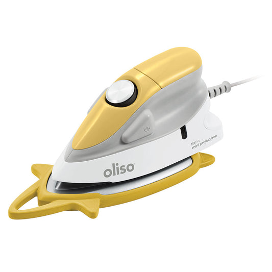 Oliso M2Pro Mini Project Iron with Solemate - Yellow