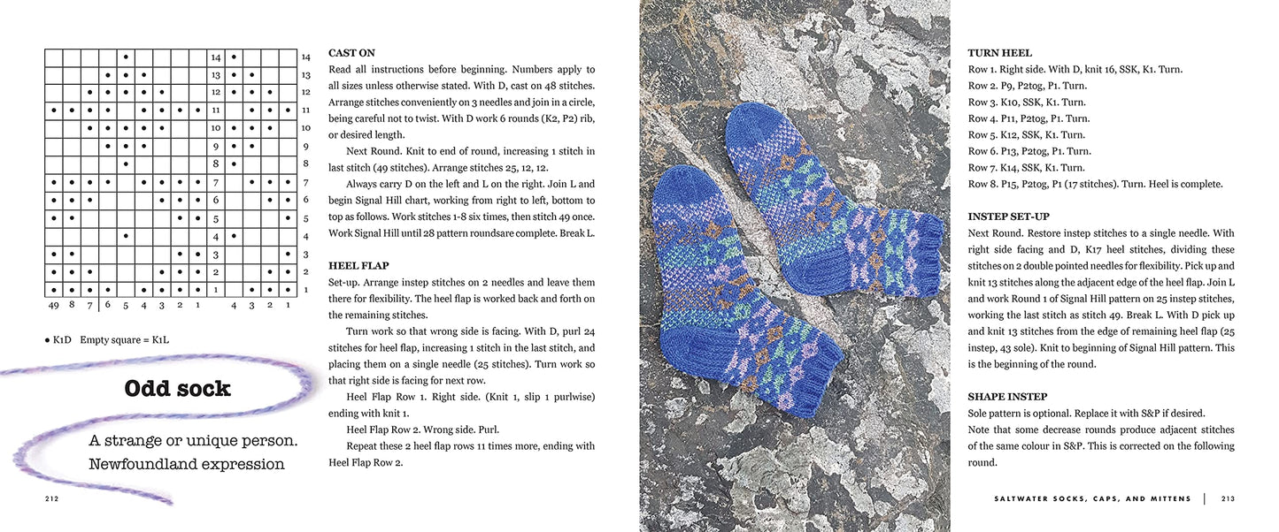 Saltwater Socks from the Island of Newfoundland: 25+ mittens, caps, and more to knit