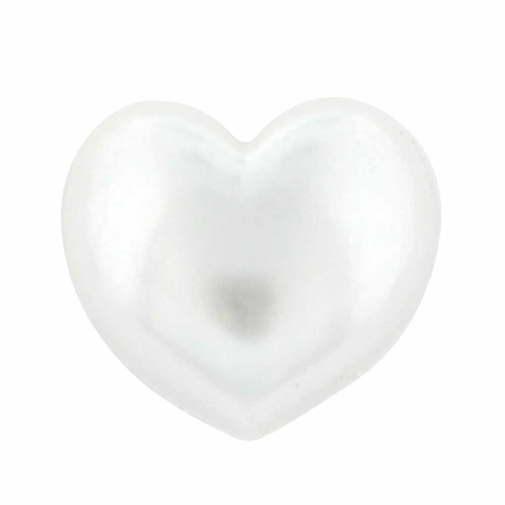 Cirque Heart 12mm Tige Perle Bouton