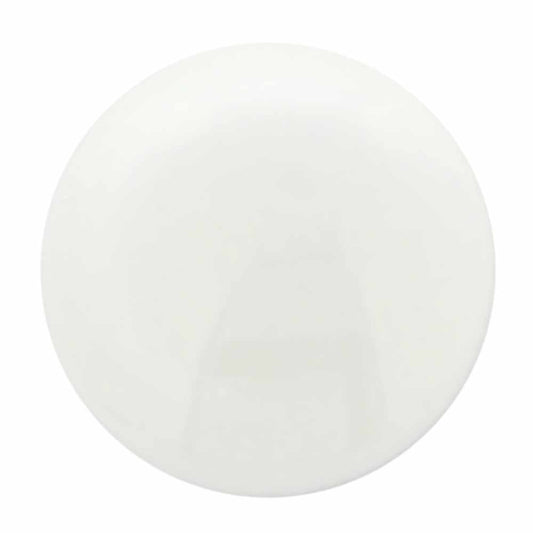 CIRQUE Novelty Shank Button - White - 15mm (5⁄8″) - Bright