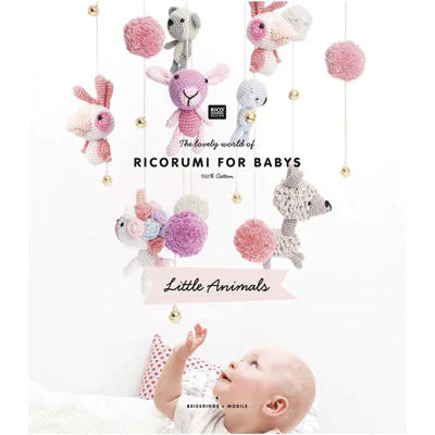 Pour Bébé - Petits Animaux (Anglais) - Ricorumi DK Pattern Book