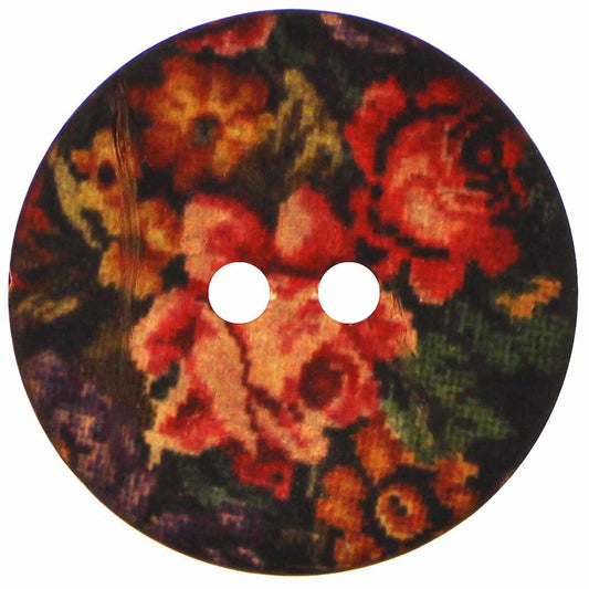 INSPIRE 2 Hole Button - 30mm (11⁄8″) - 3 count - Coconut