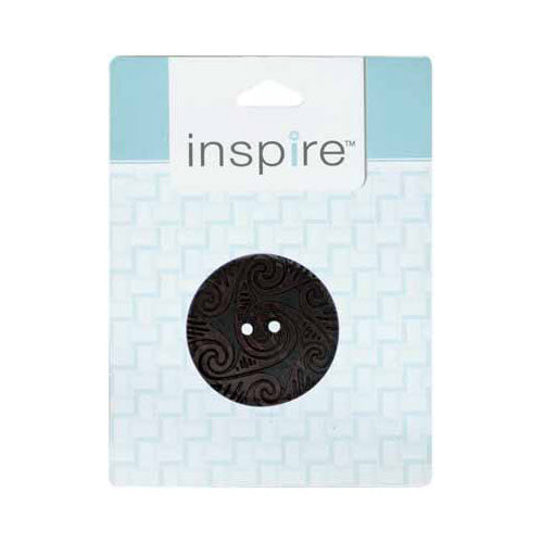 41mm 2-Hole Btn, Brown