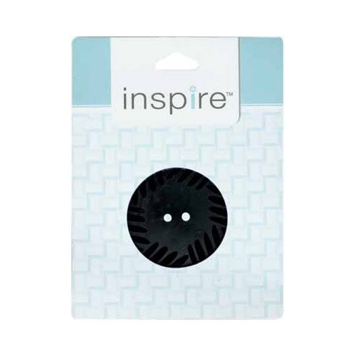 41mm 2-Hole Btn, Black