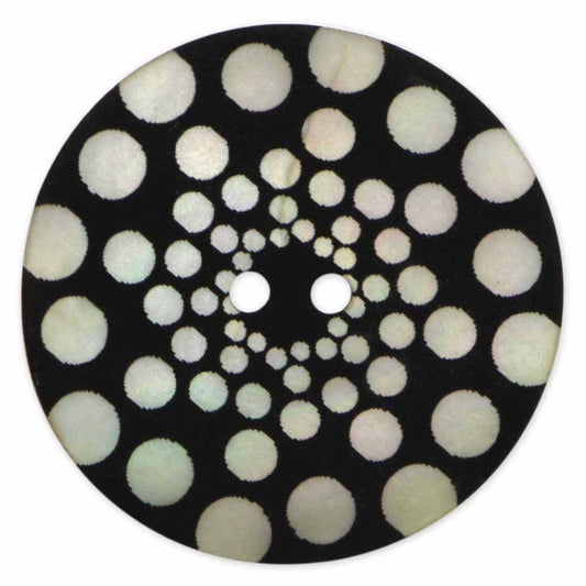 INSPIRE 2 Hole Button - 23mm (7⁄8″) - 4 count - Akoya Shell