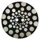 INSPIRE 2 Hole Button - 28mm (11⁄8″) - 4 count - Akoya Shell