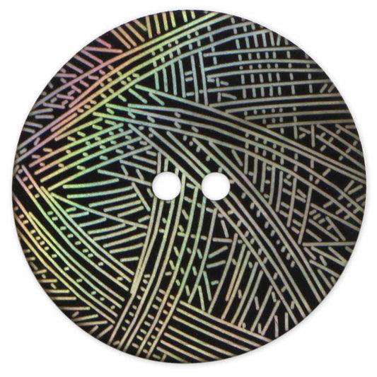 INSPIRE 2 Hole Button - 28mm (11⁄8″) - 4 count - Akoya Shell