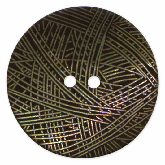 INSPIRE 2 Hole Button - 28mm (11⁄8″) - 4 count - Akoya Shell