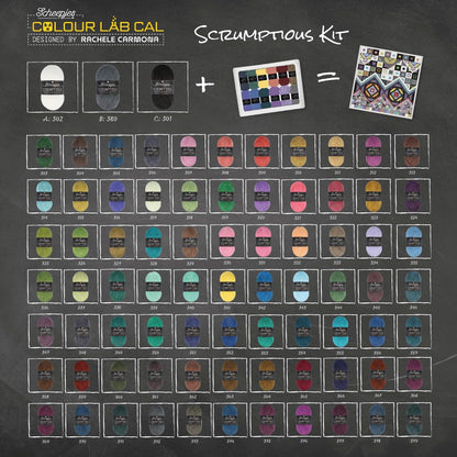 Scheepjes Colour Lab CAL - Scrumptious PREORDER