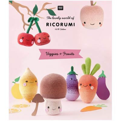 Veggies &amp; Fruits (Anglais) - Ricorumi DK Pattern Book