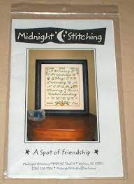 Couture de minuit - Un point d'amitié #018