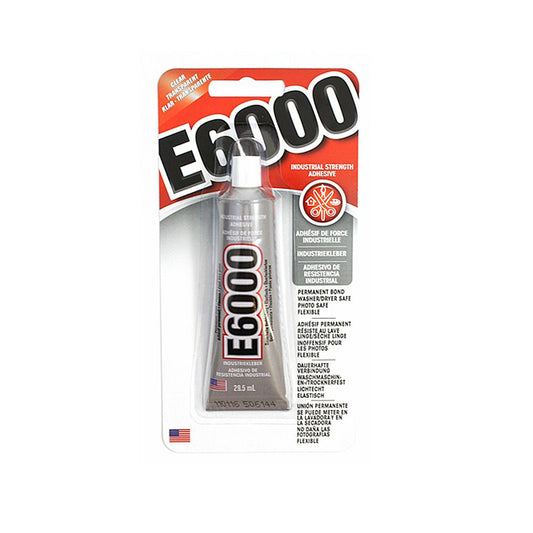 Colle E-6000 Adhésif de force industrielle 29,5 ml