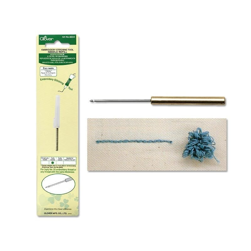 Clover Needle Punch / Embroidery Stitching Tool Needle Refill
