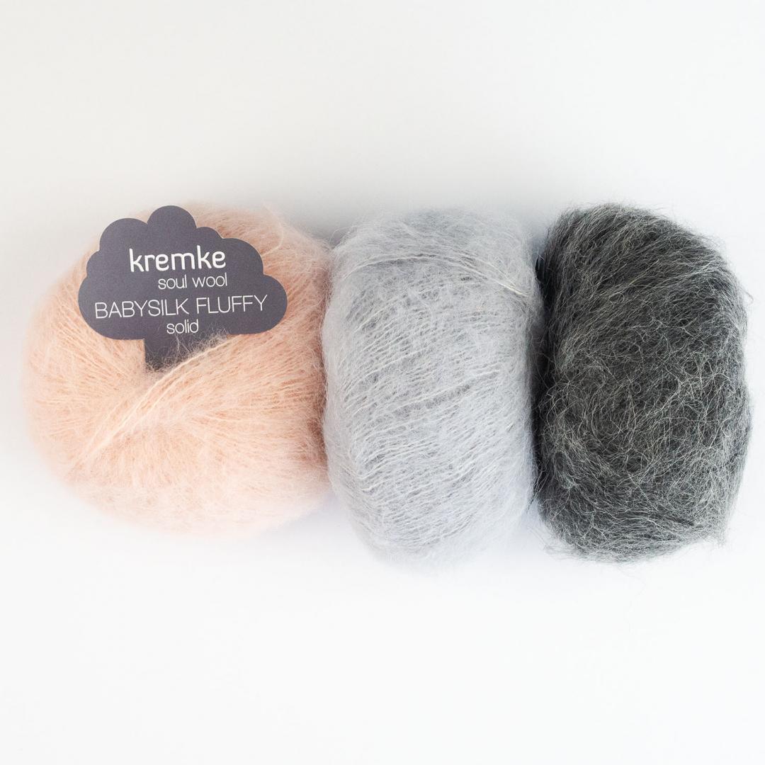 Kremke Soul Wool Baby Silk Fluffy Solid