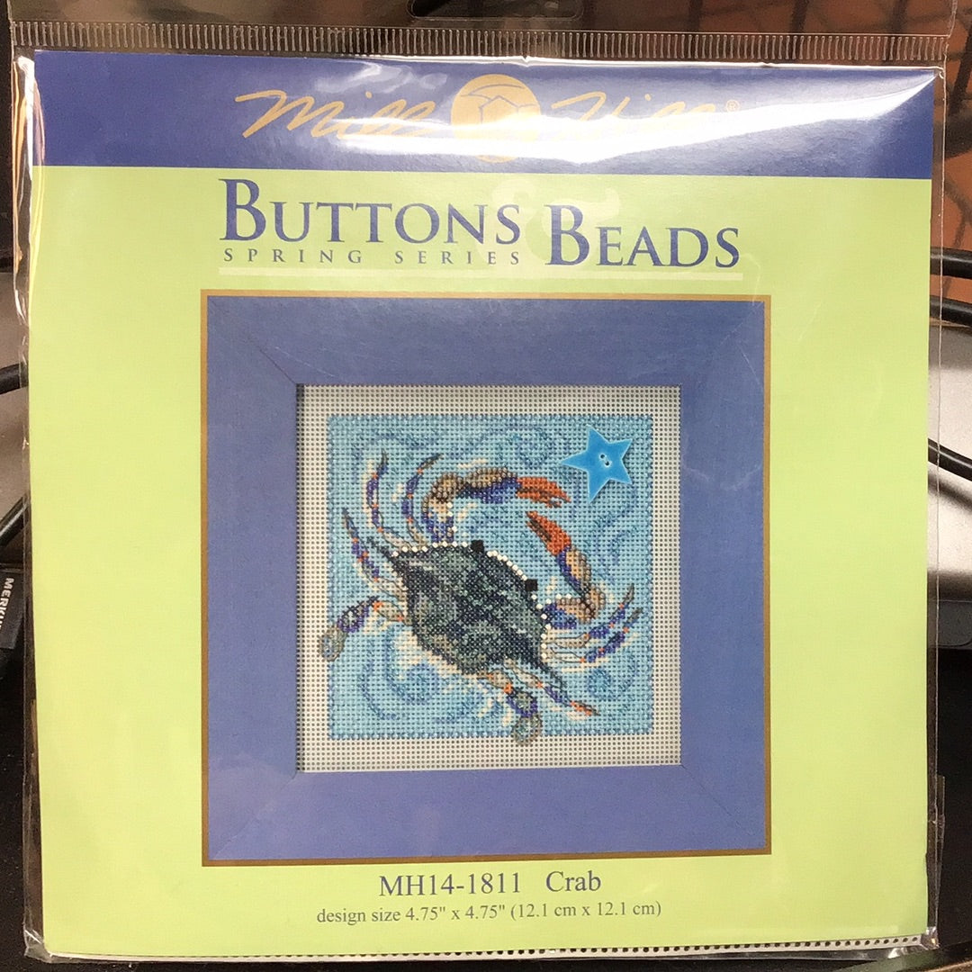 Mill Hill Buttons and Beads Spring series - Crab