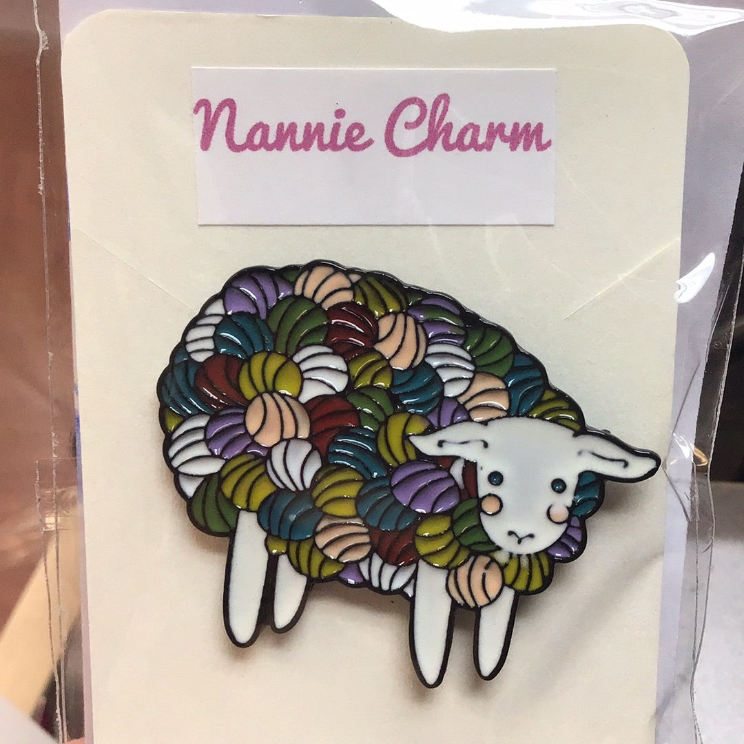 Nannie Charm Big Sheep Pin