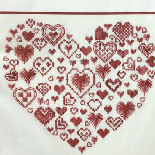 Freda's Fancy Stitching - Un cœur plein d'amour