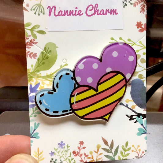 Nannie Charm Pin