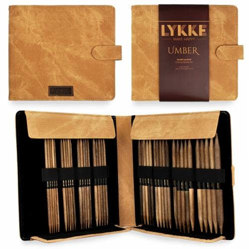 LYKKE Umber 6" Double-Pointed Needle Set - Large Sizes