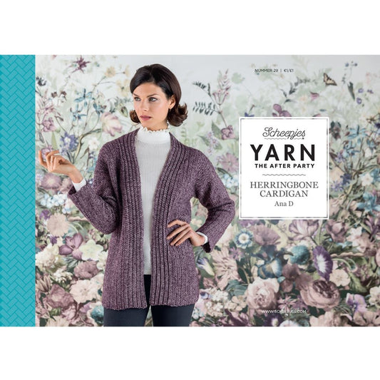 YARN The After Party No. 29 - Cardigan à chevrons