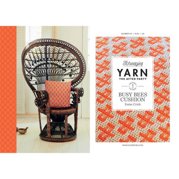 YARN The After Party No. 44 - Busy Bees Cushion