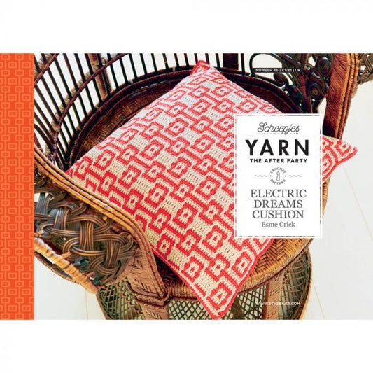 YARN The After Party No. 46 - Electric Dreams Cushion