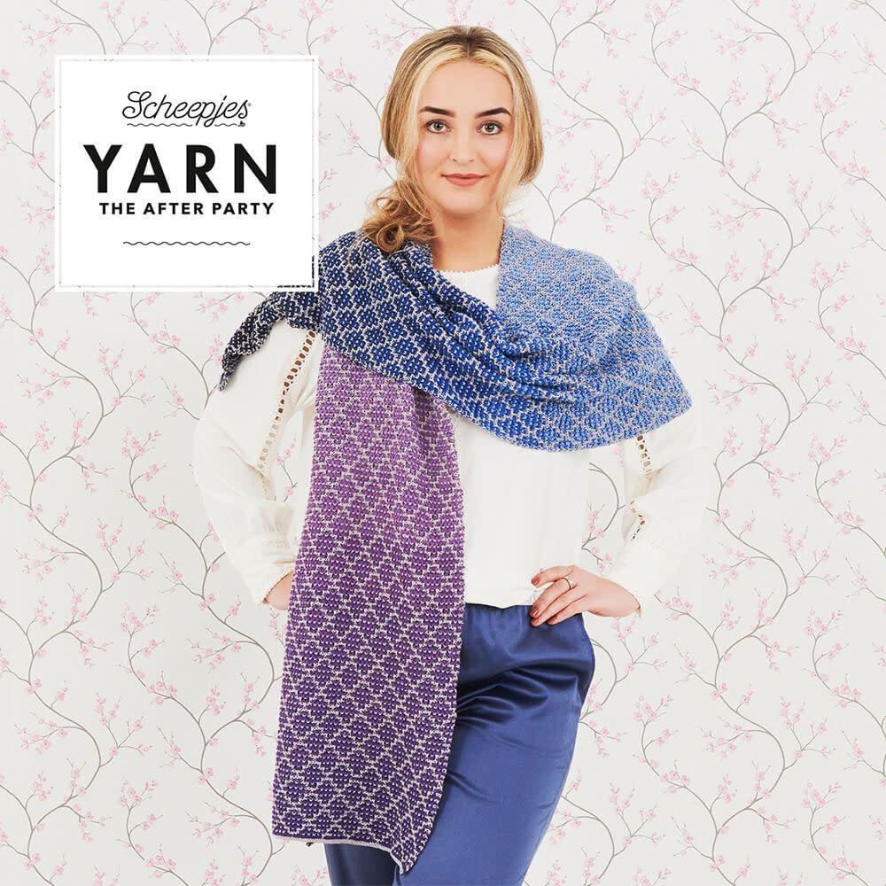 YARN The After Party No. 71 - Lavender Trellis Wrap